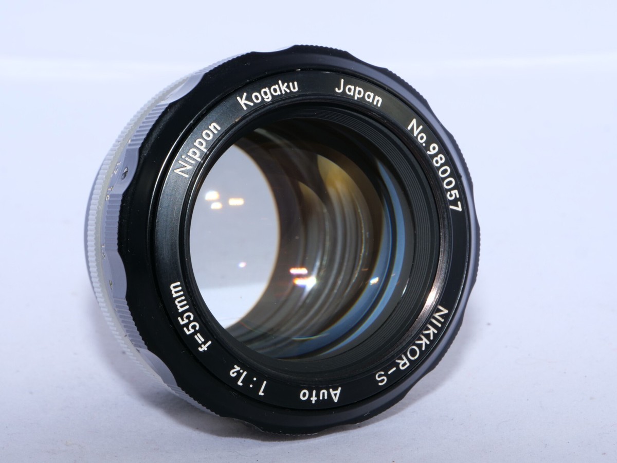 1581＊チックマーク Nikkor-S 55mm f/2 レンズ 1581＊チックマーク