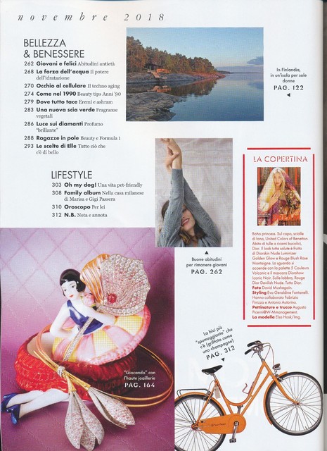 Elle Italy October 2018 Jennifer Lawrence Selena Gomez Claudia Schiffer - 