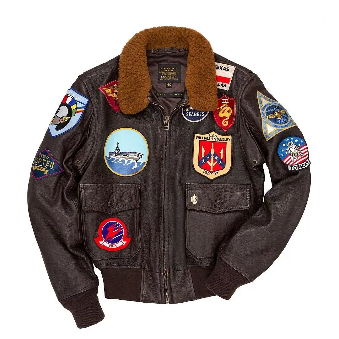 Cockpit USA (formerly Avirex) Movie Heroes' Top Gun G1 jacket US made  Z201036T