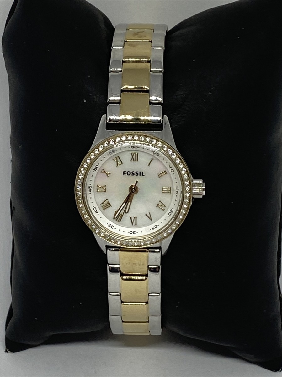 Fossil Blythe BQ3298 Womens Stainless Steel Analog Dial Quartz