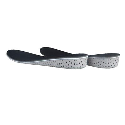 1 Paar weiche Memory Foam unsichtbare Fußgewölbe Absatzhöhe Erhöhung höhere Einlegesohlen