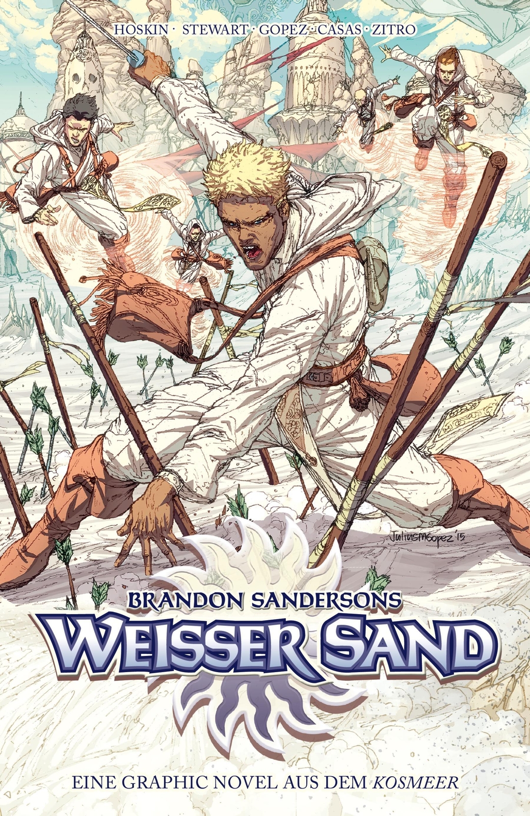 Brandon Sandersons Weißer Sand - Eine Graphic Novel Aus Dem Kosmeer