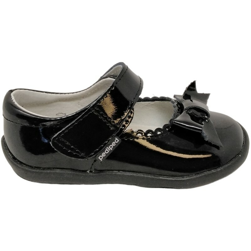 Pediped Betty Mary Jane Toddler Girl Various Size Formal Dress Shoes Black