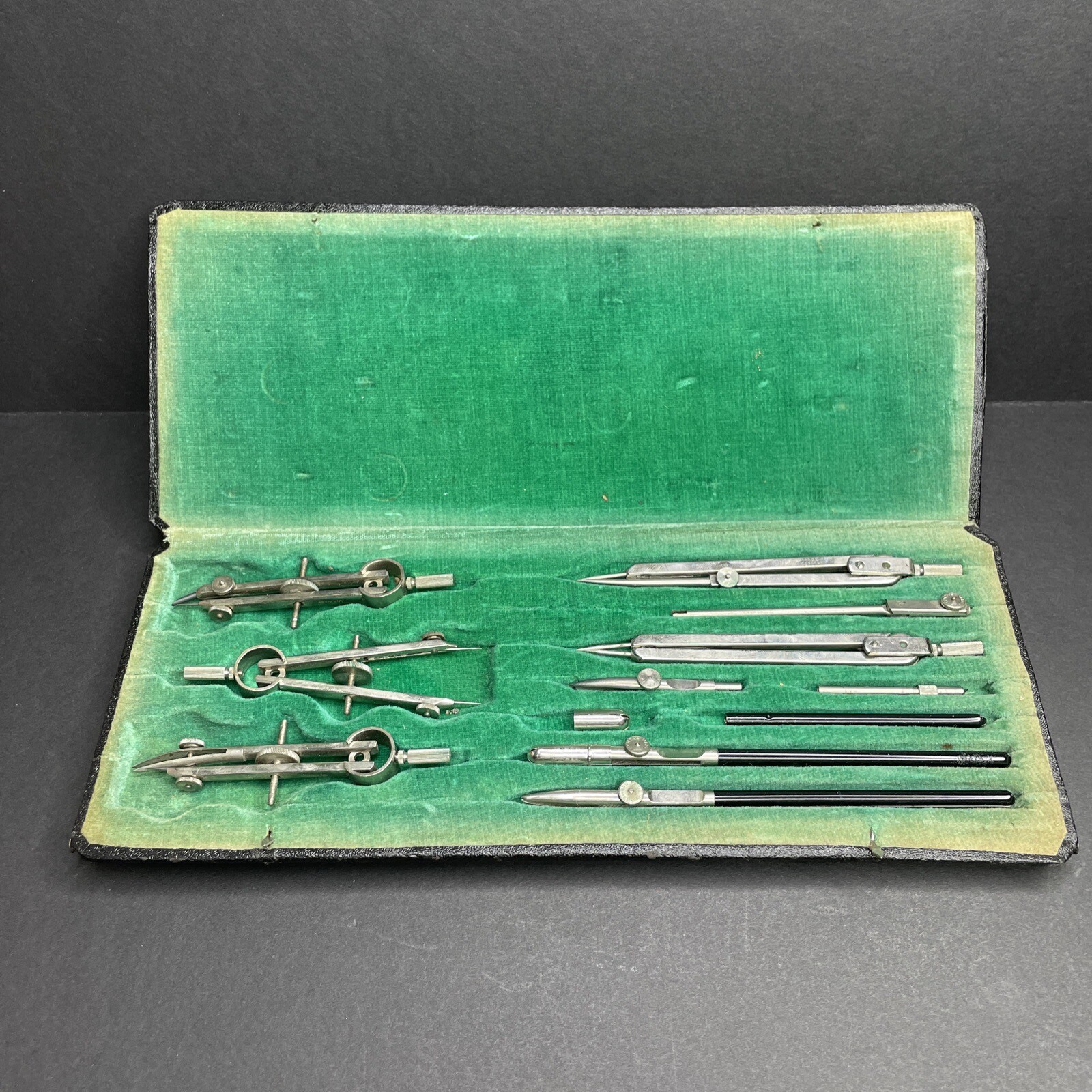 Germany Precision Instruments Antique 1930s Alpha Precision Drafting Architects Instruments No. 5 ...