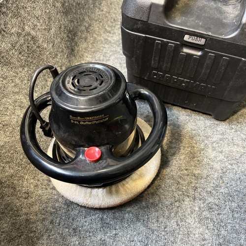 Sears Craftsman Model 646.10704 9" Electric Buffer/Polisher with