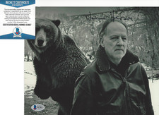 DIRECTOR WERNER HERZOG SIGNED AUTOGRAPH GRIZZLY MAN 8x10 PHOTO BECKETT COA BAS