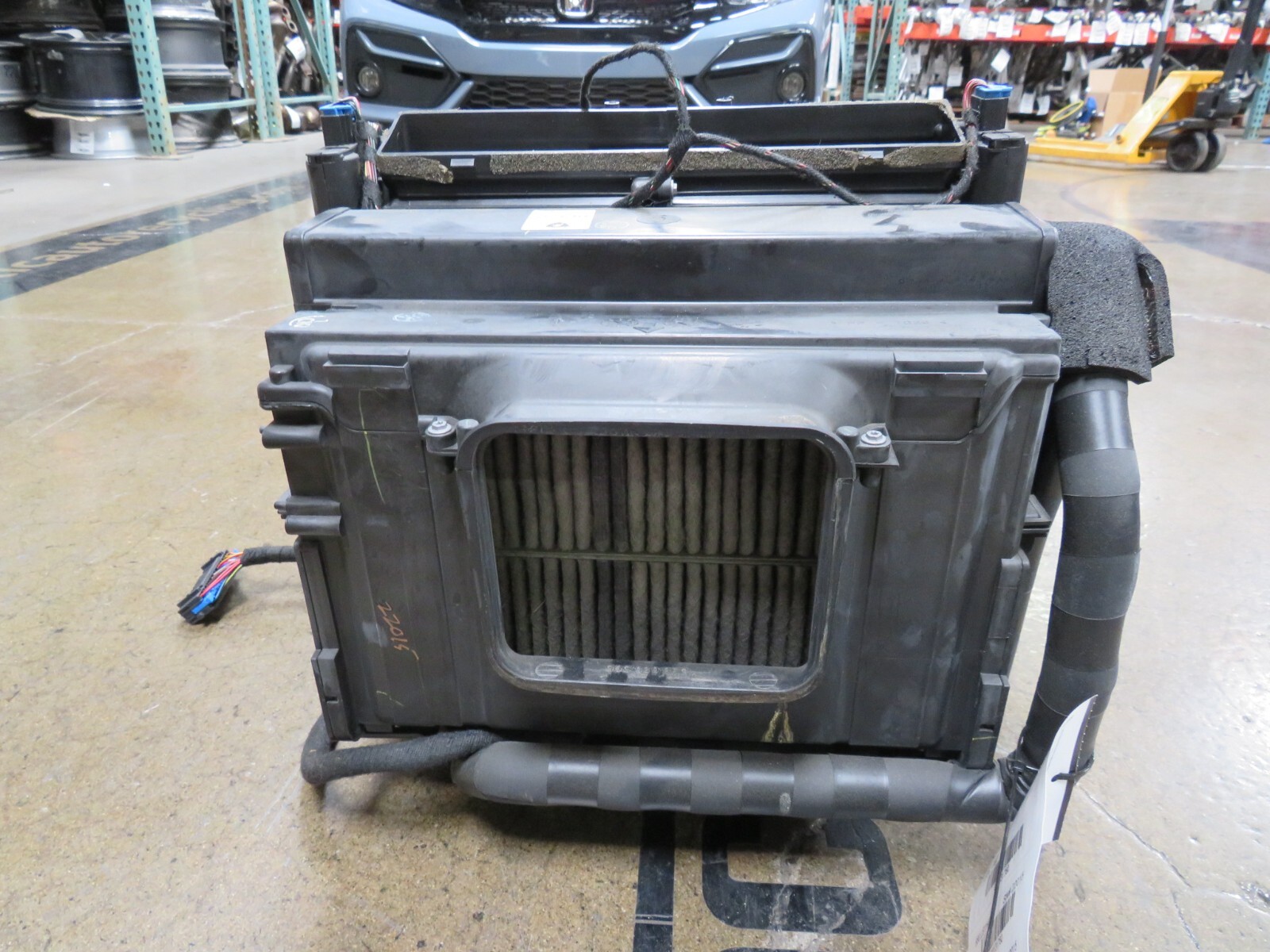 Lamborghini Gallardo, Spyder, Rear AC Evaporator Box, Used, P/N 400820351A