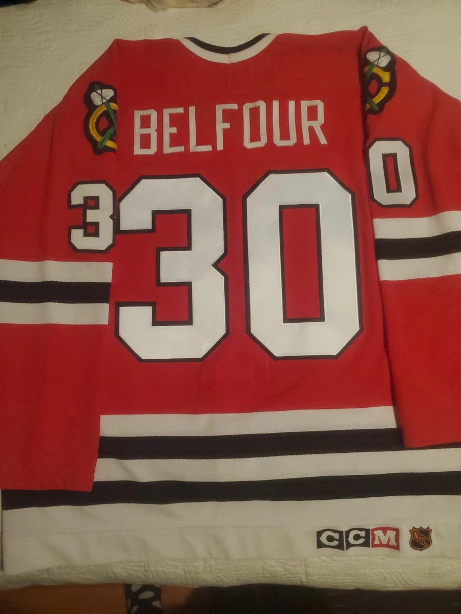 Ed Belfour Chicago Blackhawks Authentic Jersey