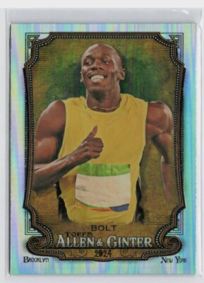 2023 Topps Allen & Ginter - #208 Usain Bolt Jamaican Sprinter 