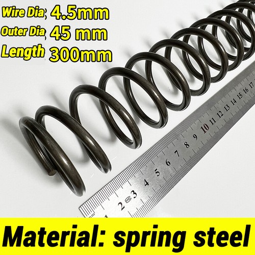 Compression Spring 4-5mm Wire dia 40-80mm Diameter & 300mm Length Pressure Small - Picture 24 of 37