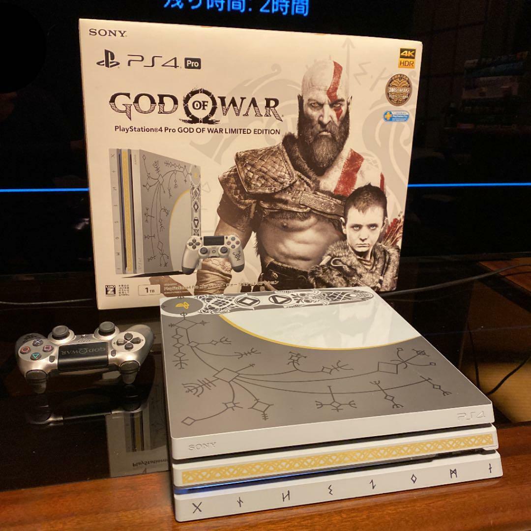 Used PS4 Pro God of War Edition Japan 1TB Sony PlayStation 4 Game