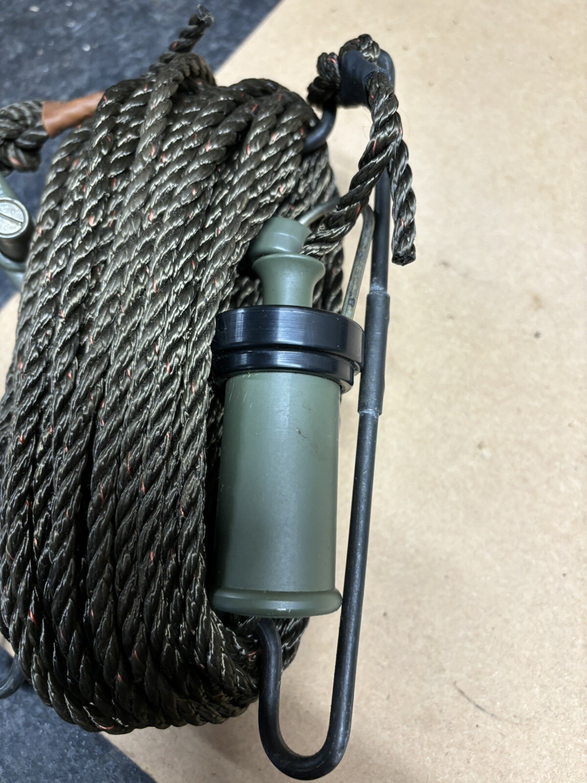 Army Military Field Aerial Antenna Guy Rope (NOS?) eBay