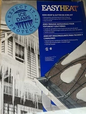 Easy Heat ADKS-1000 1000W Electric Roof & Gutter De-Icing Heating Cable 200 ft.