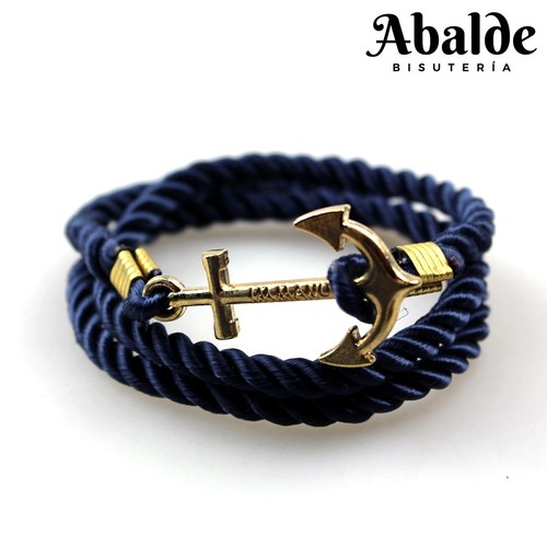 Pulsera Pulseras Ancla Terciopelo Unisex Moda Náutica Mujer - Hombre Regalo  ⚓ | eBay