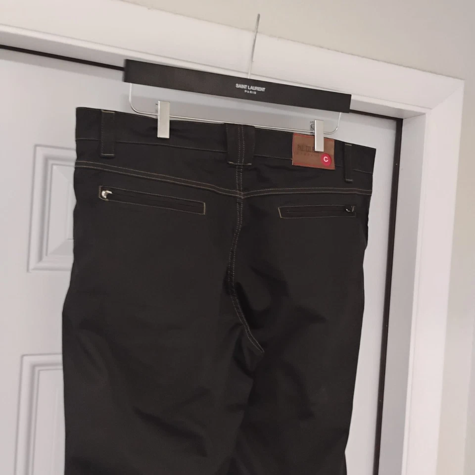 Pantalones informales de lujo Pal Zileri Concept para hombre mezcla de algodón nueva exhibición 38x36 Italia Foto 4 de 4