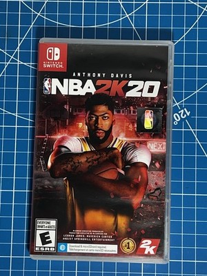 NBA 2K20 Nintendo Switch Game Card Case E 2K 2019 Sports Basketball Simulation
