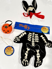 1997 The Muffy Collection Scared Stiff Skeleton Costume 5pc outfit Set