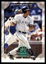 Bobby Bonilla 1998 Leaf #3 Florida Marlins MLB READ FREE SHIPPING AutographDen