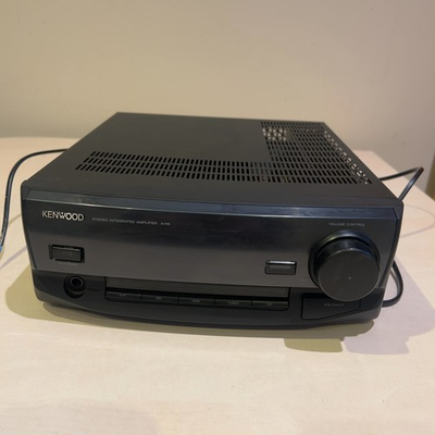 #ad Kenwood A H5 Stereo Integrated Amplifier Black Spares or Repairs GBP 18.50