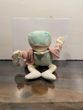 Vintage Eden Beatrix Potter Plush Frog Mr Jeremy Fisher