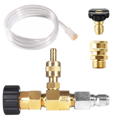 #ad YAMATIC Adjustable Chemical Injector Kit for Pressure Washer Downstream 4000PS $45.56