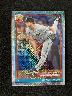 2026 Topps Series 1 Silver Mojo Refractor RC #91C-28 Grant Taylor White Sox
