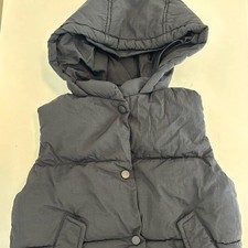 Zara Kids Puffer Vest Black Size 4-5