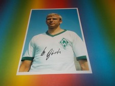 Werner Görts SV Werder Bremen signed autograph on 20x28 photo