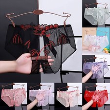 Lingerie érotique confortable slip érotique maille sous vêtement élasticité