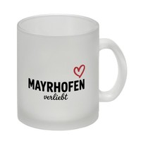 Mayrhofen Verliebt Herz Glas Tasse ÖSterreich