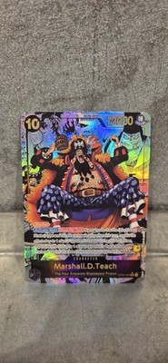 Marshal D Teach MANGA OP09-093 ( TCG PROXY - FAN DIY MADE )