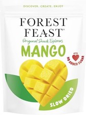 FOREST FEAST Exotic Dried Natural Mango 650g | Snack Size Pieces of Dried Fruit