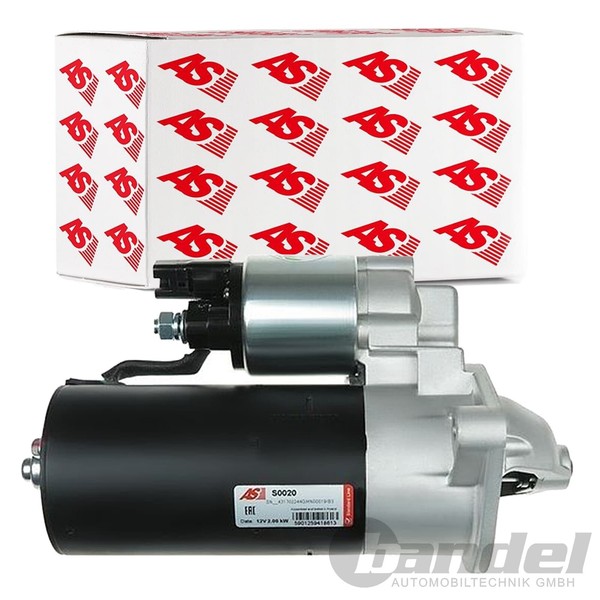 AS-PL Anlasser Starter 2,00Kw Passend FüR Toyota Avensis Corolla | S0020-image