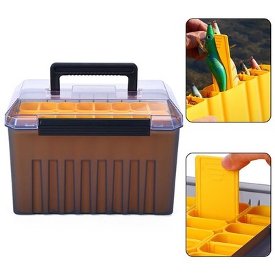 Bait Organizer Box mit Smart Drainage System zur Aufrechterhaltung der Trockenhe
