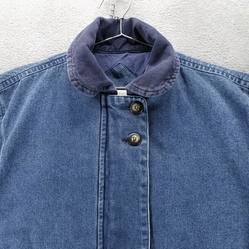 Chaqueta De Colección St Johns Bay Para Mujer M Tareas Granero Abrigo Bolsillos de Campo Franela Forrada Foto 3 de 4