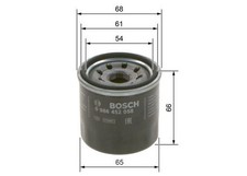 BOSCH Ölfilter 0 986 452 058 986452058 P2058