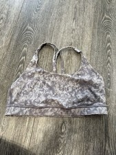 Lululemon Energy Bra Medium Support Tie Dye Abstract Print
