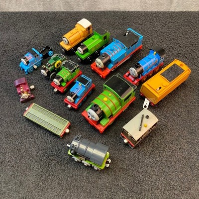 Thomas & Friends Toy Train Lot Thomas Percy Ben Toby Wooden Diecast TrackMaster