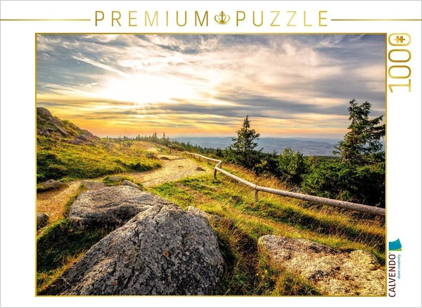 Calvendo Puzzle Evening Atmosphere On The Brocken | 1000 Pieces, Finished Size 2-image