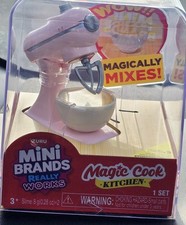 NEW Mini Brands Really Works - Magic Cook Kitchen - Miniature Pink Mixer