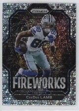 2022 Panini Prizm Fireworks No Huddle Prizm CeeDee Lamb #F-18 0ym4