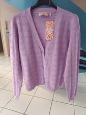 Gilet / cardigan mauve tendance et adorable taille S/M neuf avec étiquette Moony
