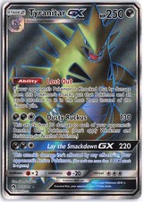 Tyranitar GX 203/214 Ultra Rare Lost Thunder Pokemon NM on eBay