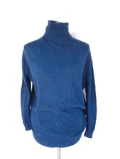 Moda International 85%silk 1% cashmere turtleneck L 45” bust Victoria's Secret