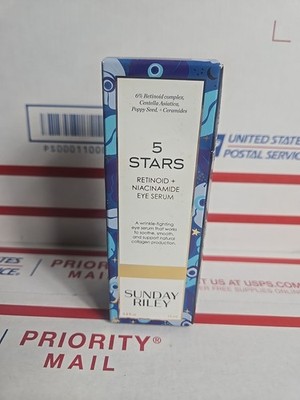 NEW Sunday Riley  5 Stars Retinol + Niacinamide Eye Serum/100% AUTHENTIC