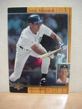 1996 Upper Deck Alan Trammell Baseball Card #85, Detroit Tigers