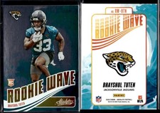 2025 Panini Absolute Football Rookie Wave #RW-BTN Bhayshul Tuten
