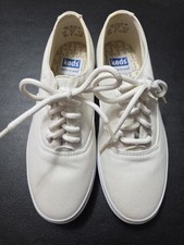 New Rare 1976 Vintage Woman's Sz 6.5 Canvas kIDS Champion Sneakers