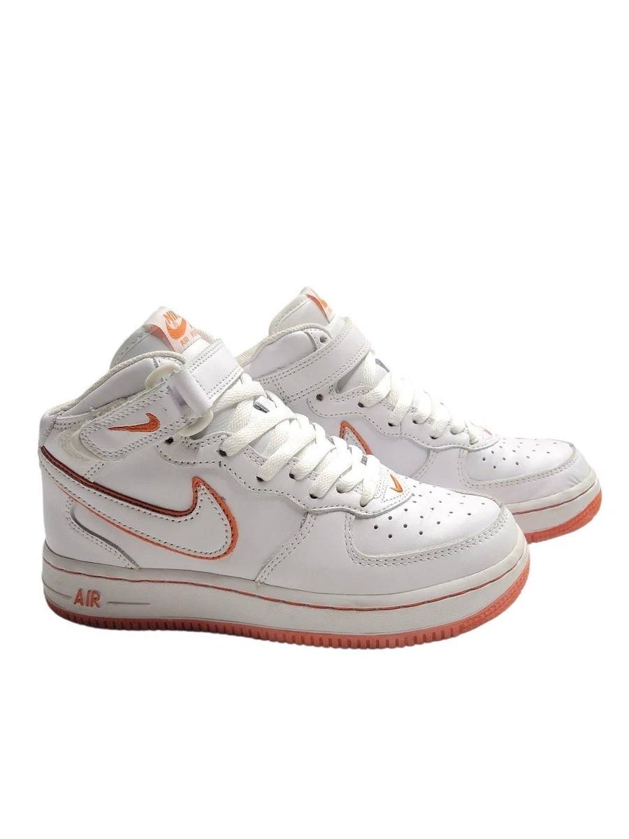 Nike Air Force 1 B Mid White Safety Orange for Sale | Authenticity