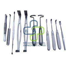 RIB HARVEST SET 11 PCS SET, PLASTIC SURGERY INSTRUMENTS DANIEL GUBISCH